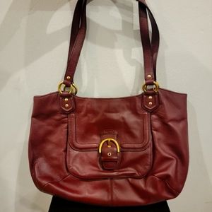 COACH Leather Shoulder Bag